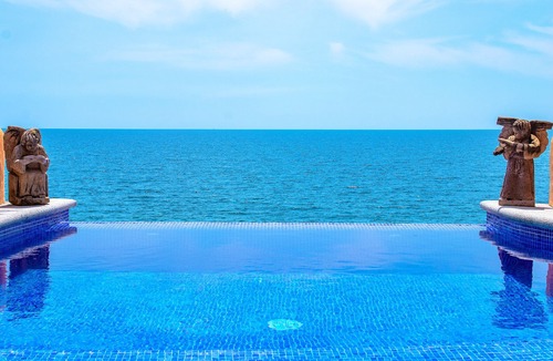 Puerto Vallarta Villa | Beautiful charm beach front property, full staff, private pool