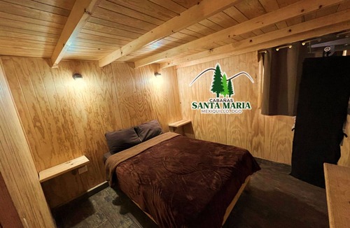 Pueblo Nuevo Cabin | Beautiful fully equipped cabin with fireplace.