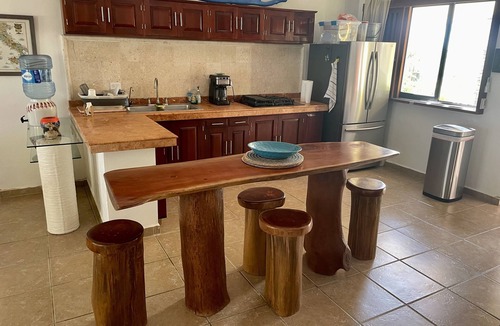 Mahahual Villa | Beautiful home w/private white sand beach on the Caribbean; a/c in every room!
