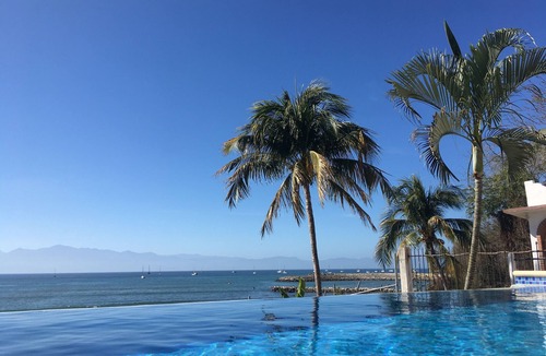 La Cruz de Huanacaxtle House | Beautiful Beachfront Casa, private HEATED pool, between Bucerias & LaCruz!