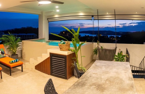 Santa Maria Huatulco Apartment | Beautiful apartment with private pool and breathtaking ocean views!