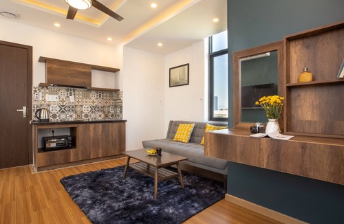An Hai Đong Apartment | Big Studio Apt-View city-near Beach,10m Airport