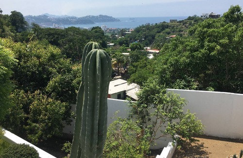 Manzanillo House | Big view, Casa Vista, Santiago is 250 ft above Santiago Bay with amazing 180 degree views, 3 palapa's, pool and beaches within sight