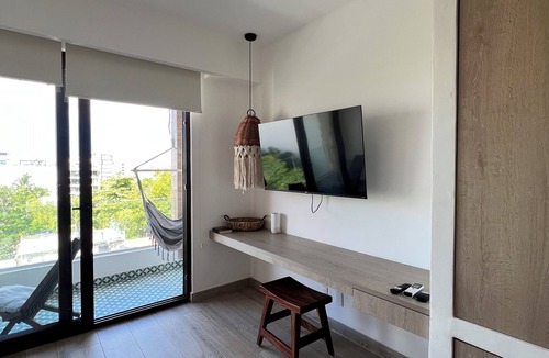 Luis Donaldo Colosio Apartment | Bohemian Condo, Roof pool with ocean view!