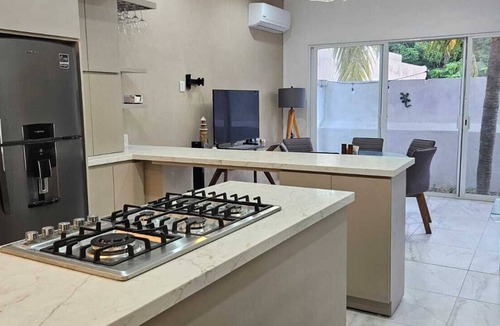 San Miguel Apartment | Brand New 1-bedroom apartment -1st Floor in Cozumel-Ocean Front Property