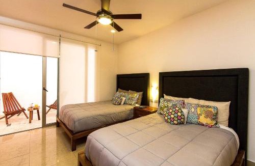 Zazil-ha Apartment | Breathtaking 2 Bedroom, Private Terrace - Bbq