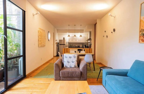 Escandon I Seccion Apartment | Bright 2BR w/Private Patio Near Condesa