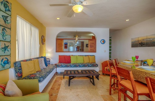 Akumal Condo | Bright and Affordable condo! Right on the beach with a pool!