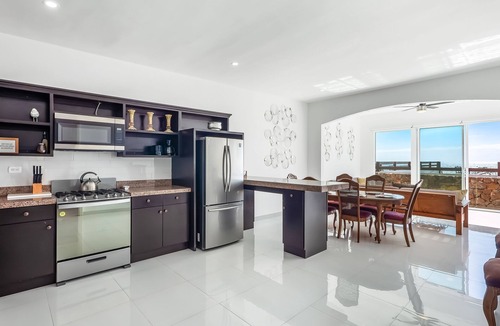 La Paloma House | Bright dog-friendly home with heated pool, hot tub, streaming, & ocean views