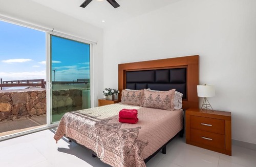 La Paloma House | Bright Dog-Friendly Home with Heated Pool, Hot Tub, Streaming, & Ocean Views