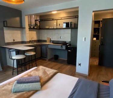 Ixtacalco Apartment | Bright Studio Apartment Casa Icacos Apt 3