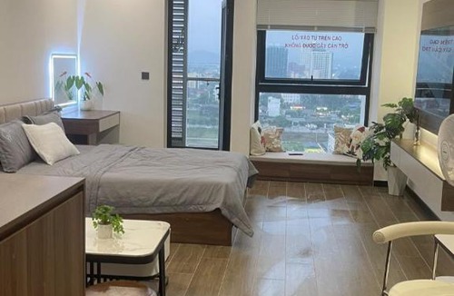 Cua Lo Apartment | Căn hộ nghỉ dưỡng KS L'azur Cửa Lò, Tầng cao - view biển - bể bơi vô cực