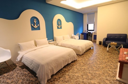 Tainan City Centre Apartment | C301 Family room ( Section of Ximen Road, beside Blueprint Culture & Creative Park)
