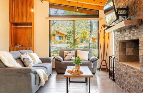 Mazamitla Ski Chalet | Cabaña Mazamitla con Jacuzzi hasta para 5 personas