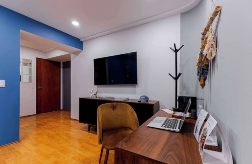 Anahuac Condo | Capitalia | Balcony Lounge for Work | Parking