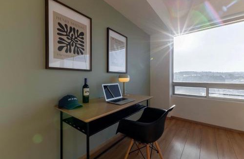 El Yaqui Apartment | Capitalia Chic 2BR with Gym Near Expo Santa Fe