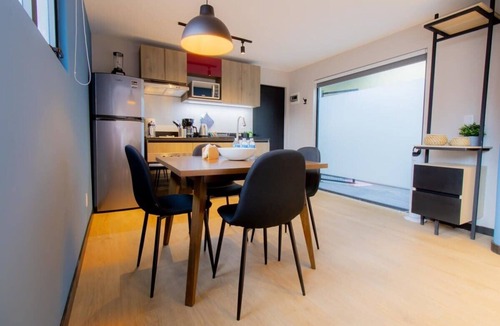 Escandon Apartment | Capitalia | Chic Loft | Rooftop Garden Inspiration