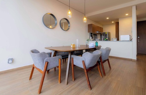 Benito Juarez Apartment | Capitalia | Terrace Views for Every Mood + Gym