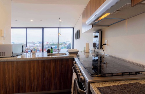 Benito Juarez Apartment | Capitalia | Terrace Views for Every Mood + Gym