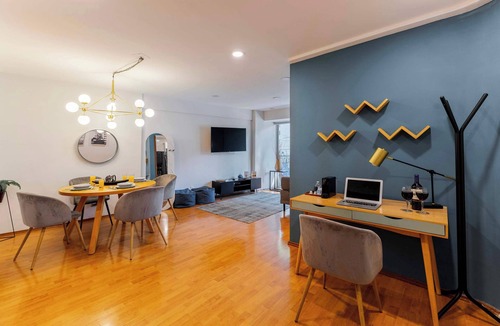 Anahuac Condo | Capitalia | Tranquil Home Office Stay | Gym Access