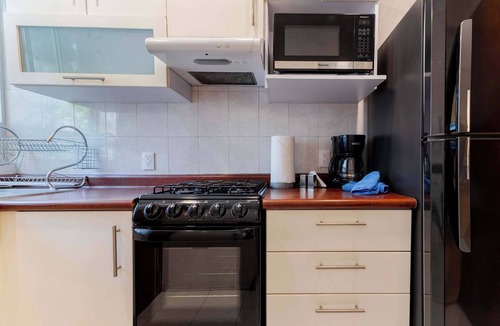 Anahuac Condo | Capitalia | Tranquil Home Office Stay | Gym Access