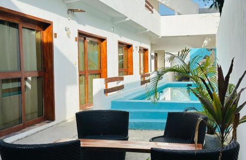 Majahual House | Casa Coral Pueblito - Self Check In