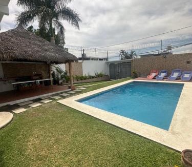 Tequesquitengo House | Casa Gaviota Casa Con Alberca y Palapa