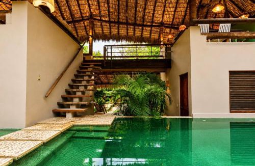 Barra de Colotepec Villa | Casa KUUL, elegant fusion of house and garden.