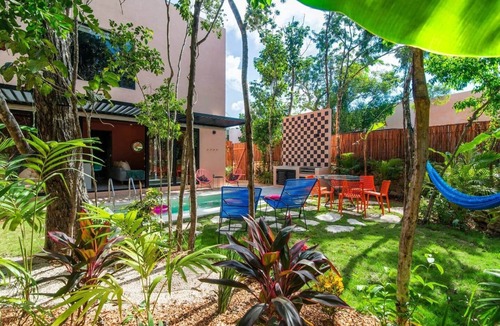 Tulum House | Casa Lush | Pvt Pool | Rooftop | 10 Min to Beach
