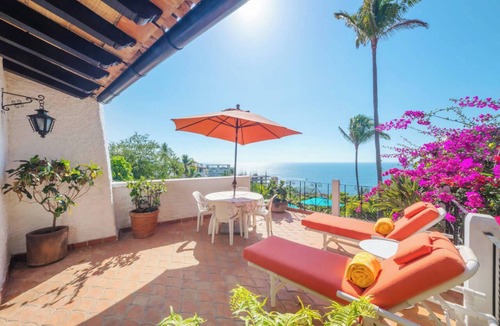 South Shore Hotel Area House | Casa Owaissa: Private Conchas Chinas Vallarta-Style House with Ocean Views
