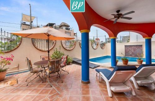 Bucerias House | Casa Rodeo - Golden Zone Villa with Large Pool & Rooftop Ocean Views