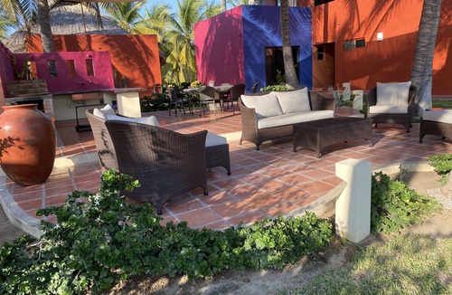 Barra de Colotepec Villa | Casa Tres Azules-Amazing Puerto Escondido Beach Front Villa