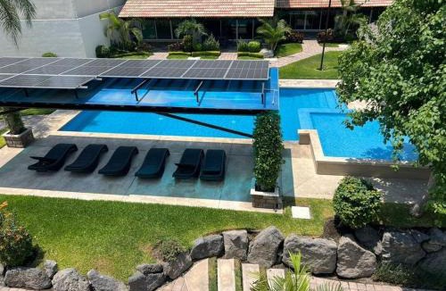 Chiconcuac Villa | Casa Tulipanes Morelos, Alberca Climatizada, Jacuzzi y Roof