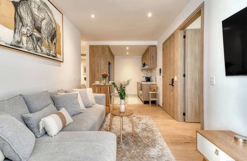 Colonia Roma Apartment | Celebrate Soccer Games 2026 - Style - Gym - Cinema