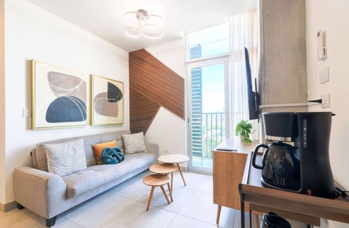 Monterrey Centro Apartment | ¡Cerca de Fundidora! 7 huéspedes|King bed 2BR|2br