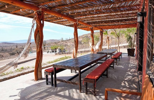 La Paz House | Charming 2BR farm house close to Balandra with Stunning Sea of Cortez Views