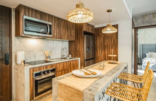 Zama Condo | Charming 2BR Garden w Cenote | Big Gym | Osmosis