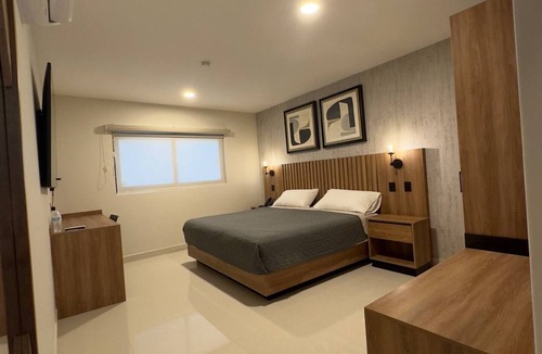 Tres Rios Hotel | Charming hotel in Culiacán Rosales with WiFi, fitness room, AC. 104.