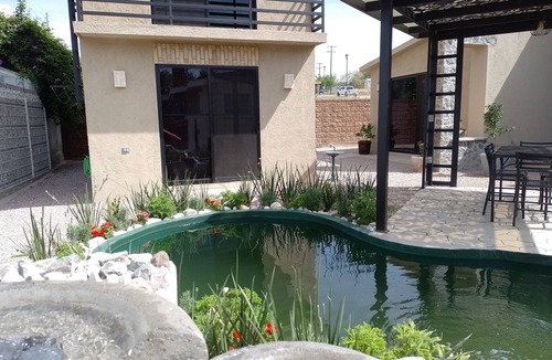 Amozoc House | Charming Tiny House: 2-bedroom with WiFi in Haras Ciudad Ecológica