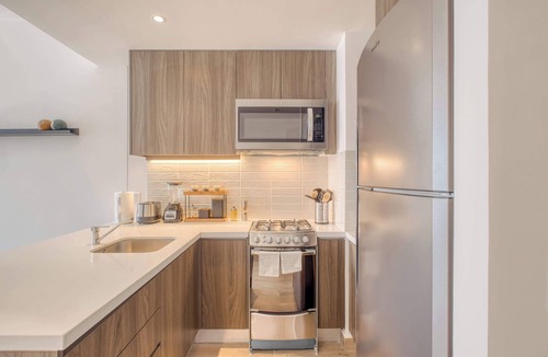 Ampliacion Granada Apartment | Chic 1-Bedroom with Balcony in New Polanco