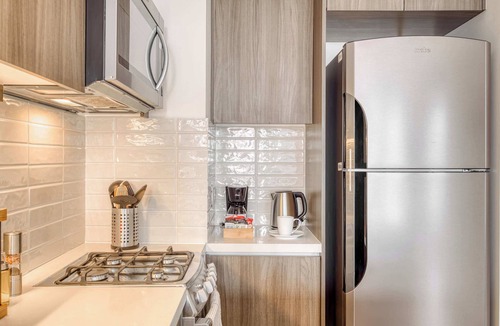Ampliacion Granada Apartment | Chic 1-Bedroom with Balcony in New Polanco