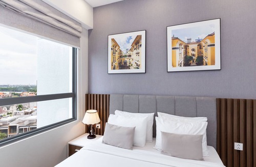 Thu Thiem Apartment | Chic 2BR Apt at Masteri An Phu, Free Gym & Pool