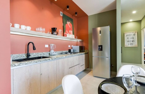 Monterrey Centro Apartment | Close to Fundidora! 6 guests + GYM #CentroMty