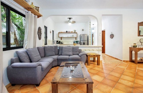Playacar Fase I Apartment | Colorful Mexican Style 2BR with Pool Views