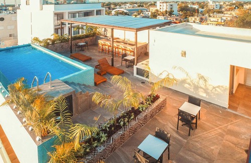 Zazil-ha Apartment | Corner suite in new condo w/rooftop pool & lounge
