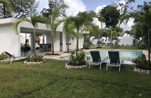 Puerto Morelos House | Corte de Los Angeles - Casa Santa Rosa