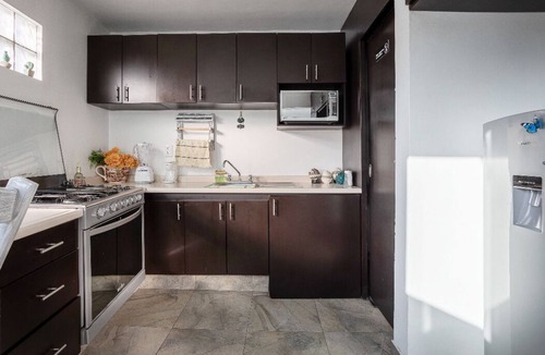 Ciudad Lopez Mateos Apartment | Cuarto Yaqui; Seguridad+malls+zonaesmeralda