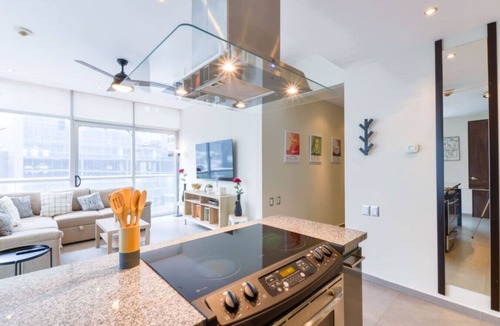Monterrey Municipality Apartment | ¡De Lujo en Valle Oriente! Torre Aqua - 7 personas