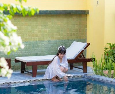 Cam Thanh Villa | DeMin Villa Hội An - Pool and BBQ Garden