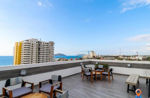 Mazatlan Apartment | Depa Amplio Vista al Mar Cerca del Malecón